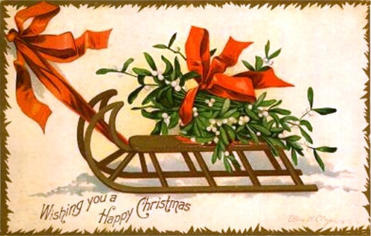 12 Adorable vintage Christmas cards for inspiration - U&Me Graphics